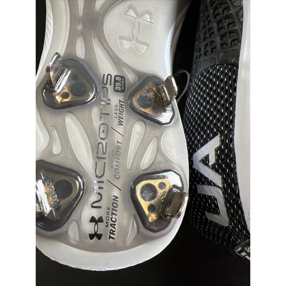 Under Armour Glyde 2.0 MT Women's 8 Softball Cleats Shoes Black 3026601-001 NEW - Picture 9 of 9